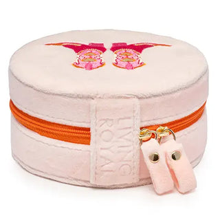 Cowgirl Boots Velvet Jewelry Case