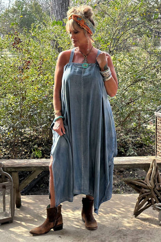 Harlowe Chambray Dress by Jaded Gypsy