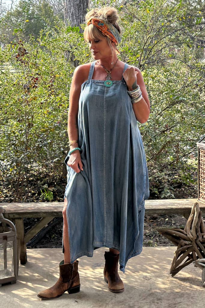Harlowe Chambray Dress by Jaded Gypsy