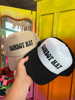 Cowboy Hat - Foam Trucker Hat