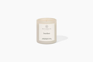 Leather - 8oz. Candle