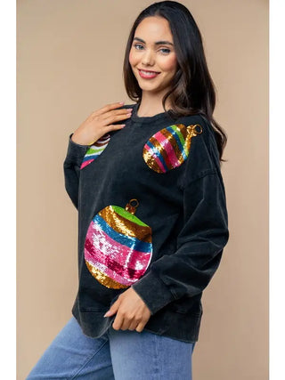 Festive and Flashy sweatshirt