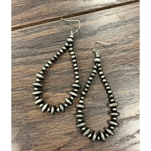 Faux Navajo Bead Earrings