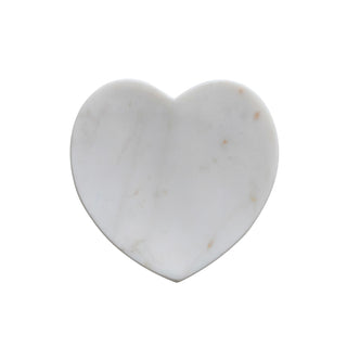 White Marble Heart Shaped Dish
