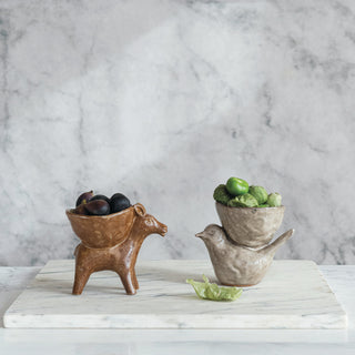 Ranch Hand Donkey Stoneware Bowl