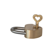 Load image into Gallery viewer, Heart Shaped Lock with Heart Shaped Key