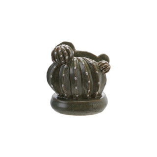 Stoneware Cactus Shaped Sponge/Napkin Holder (Each One Will Vary)