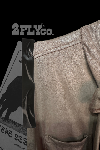 The Outlaw Mabel Mocha  Blouse