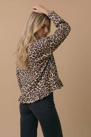 The Roar Peplum Blouse