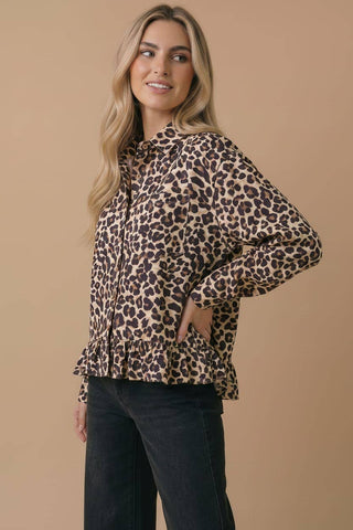 The Roar Peplum Blouse
