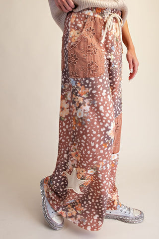 Bambi in the Pines Wide-Leg Pants - by Easel