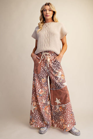 Bambi in the Pines Wide-Leg Pants - by Easel