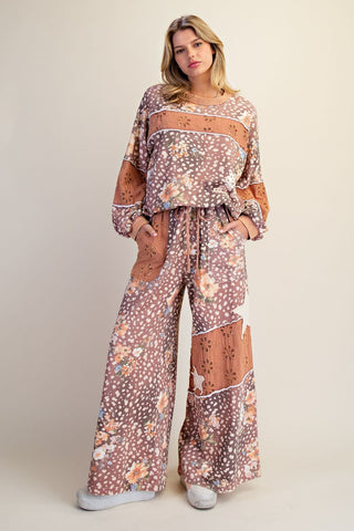 Bambi in the Pines Wide-Leg Pants - by Easel