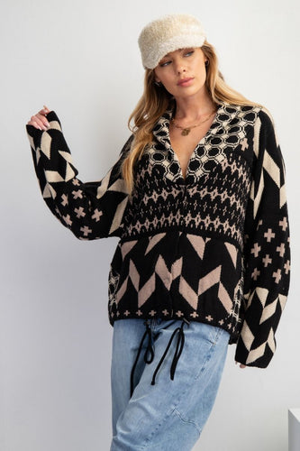 Montana Sweater Cardigan by Easel