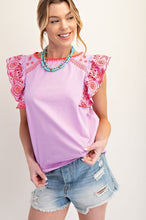 Load image into Gallery viewer, Lilac Rose Top