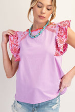 Load image into Gallery viewer, Lilac Rose Top