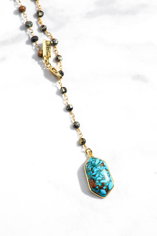 Kasbah Oasis Turquoise Necklace