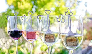 Silver Sip-Saver Wine Wands - 3 Pack