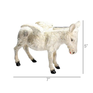 Cast Iron Donkey with Wings