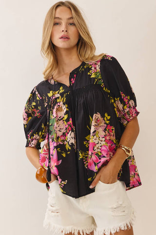 Sadie Floral Blouse