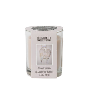 Sweet Grace Glass Votive Candle 3.5oz