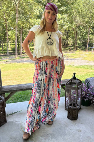 Rainbow In the Sky Pants by Jaded Gypsy