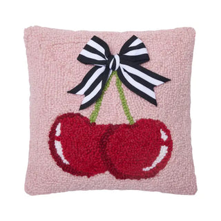 Cherries Hook Pillow