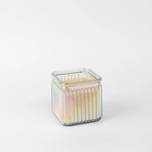 Sweet Grace Iridescent Square Candle