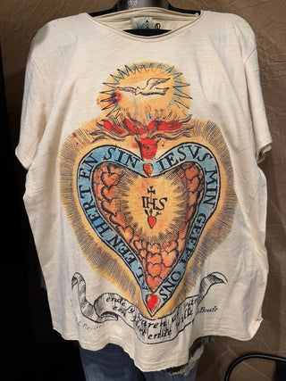 Divine Heart Moon Dance Tee by Jaded Gypsy