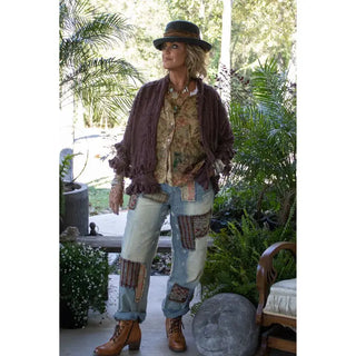 Harmony Trail Patched Jeans by Jaded Gypsy