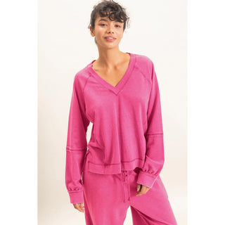 Fuchsia Belle Knit Cardigan