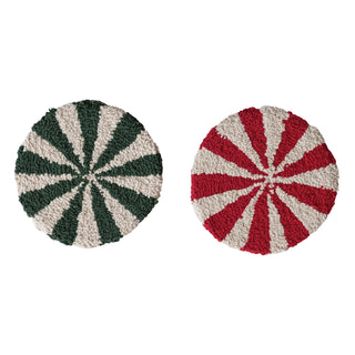 CandyTwist 8" Round Cotton Trivet