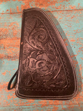 Load image into Gallery viewer, Large Tooled Leather Gun Case