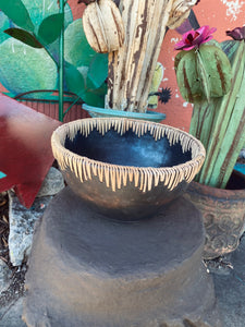 Decorative Terra Cotta Bowl