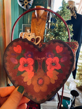 Load image into Gallery viewer, Wood Heart Trinket Dish