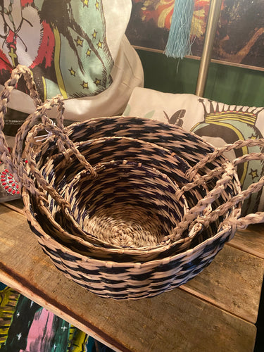 Set of 3 Seagrass Baskets